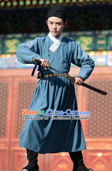 Traditional Chinese Ancient Han Dynasty Jiang Hu Swordswoman Flying Fish Suit Secret Service of Ming Dynasty Costume Complete Set for Women for Men