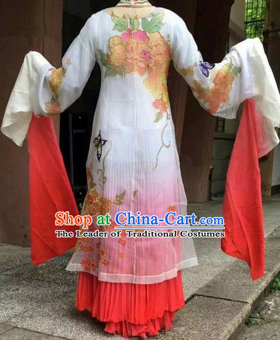 Traditional Chinese Yangge Fan Dancing Costume