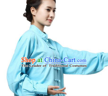 Top Kung Fu Costume Martial Arts Kung Fu Training Uniform Gongfu Shaolin Wushu Clothing for Men Women Adults Children