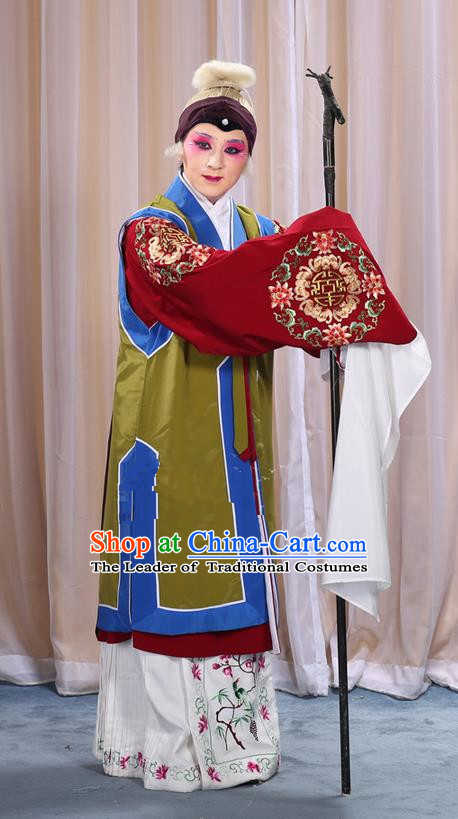 Traditional Beijing Opera Ancient Chinese Young Women Dress Clothing