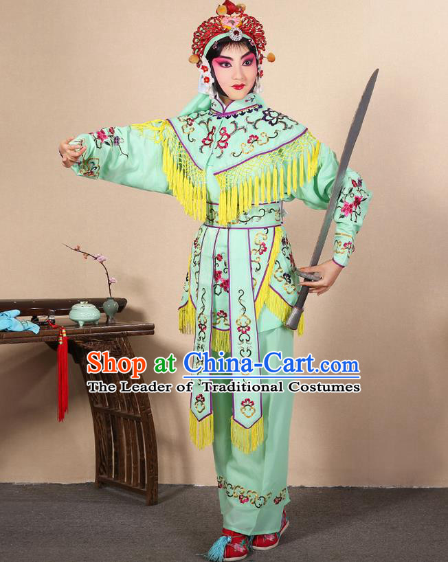Traditional Beijing Opera Ancient Chinese Young Women Dress Clothing