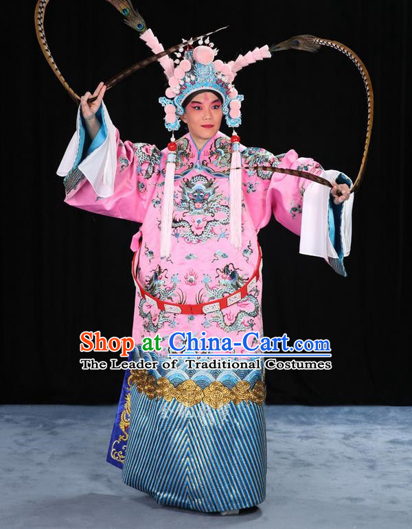 Traditional Beijing Opera Ancient Chinese Young Women Dress Clothing