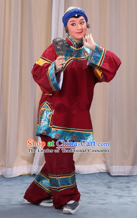 Traditional Beijing Opera Ancient Chinese Young Women Dress Clothing