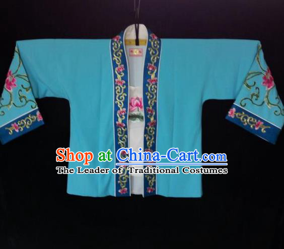 Traditional Chinese Peking Opera Costumes, China Beijing Opera High-grade Silk Embroidered Lotus Flower Clothing for Women