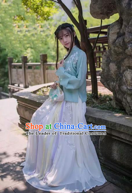 Traditional Ancient Chinese Young Women Dress Clothing for Women