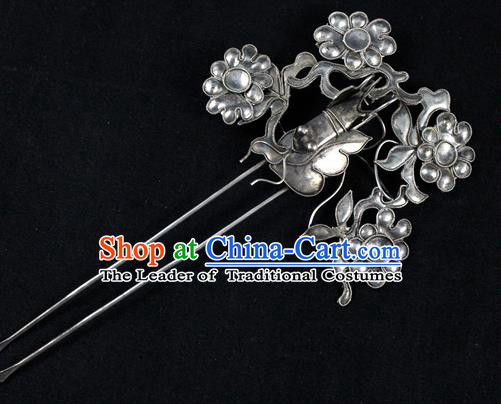 Traditional Handmade Chinese Ancient Classical Hair Accessories Barrettes Bride Step Shake, Wedding Hair Sticks Hair Jewellery Hairpins for Women