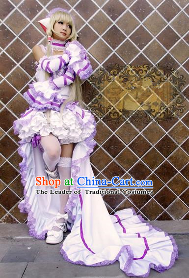 Top Grade Traditional China Cosplay Costumes, China Ancient Young Lady Full Dress for Women