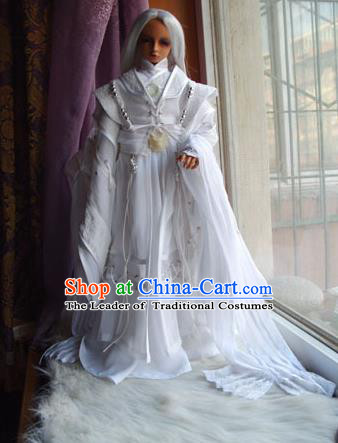 Traditional Ancient Swordsman Costumes Complete Set, China Ancient Cosplay Royal Highness Clothing Chivalrous Expert Outfit for Men for Kids