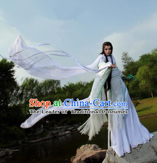 Chinese Ancient Cosplay Costumes Chinese Traditional Embroidered Clothes Ancient Chinese Cosplay Swordsman Knight Costume