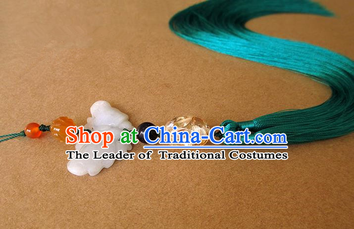 Chinese Ancient Handmade Waist Accessories, Traditional Chinese Ancient Swordsman Hanfu Jade Pendant