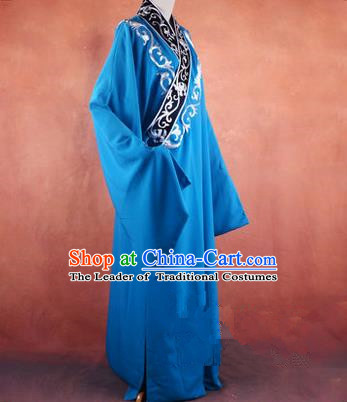 China Peking Opera Gifted Youth Man Costume Embroidered Robe Opera Costumes