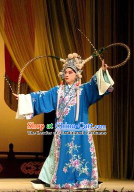 Traditional Chinese Beijing Opera Takefu Clothing, China Peking Opera Martial General Role Costume Embroidered Opera Costumes
