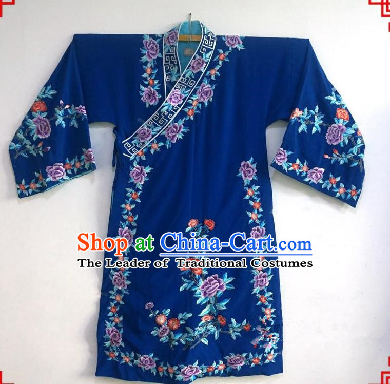 China Peking Opera Gifted Youth Man Costume Embroidered Robe Opera Costumes