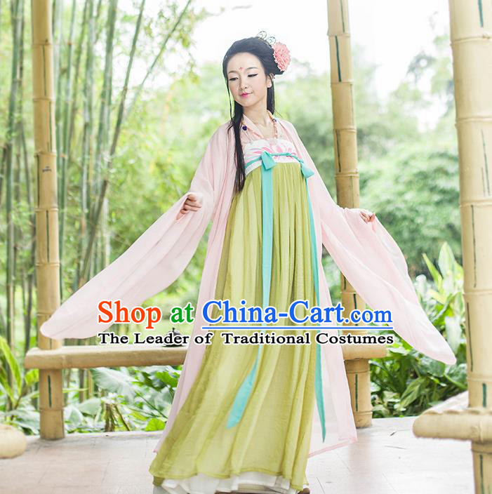 Ancient Chinese Costume Chinese Style Wedding Dress Tang Dynasty Clothing