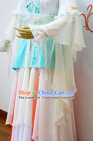 Chinese Ancient Cosplay Costumes Chinese Traditional Embroidered Clothes Ancient Chinese Cosplay Swordsman Knight Costume