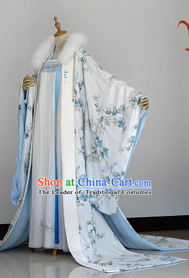 Chinese Ancient Cosplay Costumes Chinese Traditional Embroidered Clothes Ancient Chinese Cosplay Swordsman Knight Costume