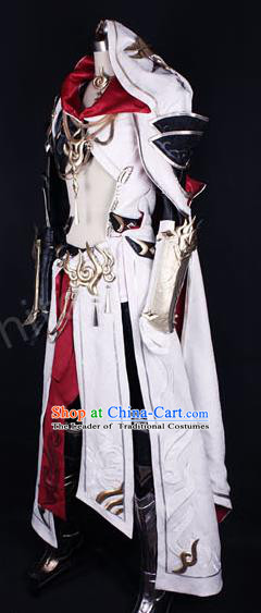 Chinese Ancient Cosplay Costumes Chinese Traditional Embroidered Clothes Ancient Chinese Cosplay Swordsman Knight Costume