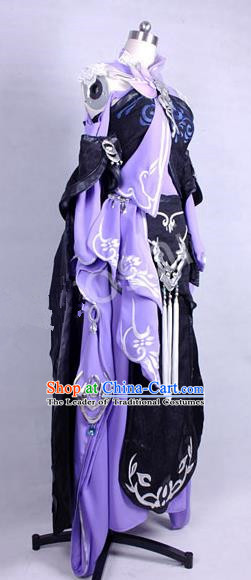 Chinese Ancient Cosplay Costumes Chinese Traditional Embroidered Clothes Ancient Chinese Cosplay Swordsman Knight Costume