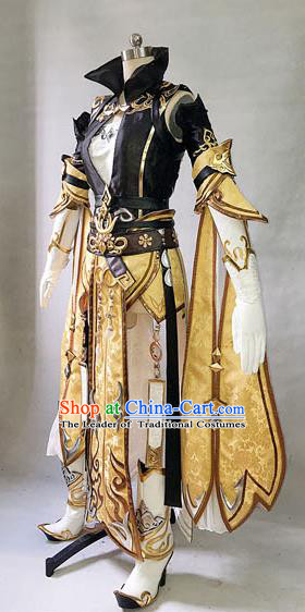 Chinese Ancient Cosplay Costumes Chinese Traditional Embroidered Clothes Ancient Chinese Cosplay Swordsman Knight Costume