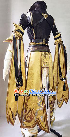 Chinese Ancient Cosplay Costumes Chinese Traditional Embroidered Clothes Ancient Chinese Cosplay Swordsman Knight Costume