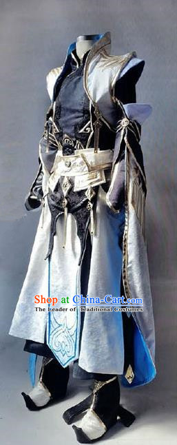 Chinese Ancient Cosplay Costumes Chinese Traditional Embroidered Clothes Ancient Chinese Cosplay Swordsman Knight Costume