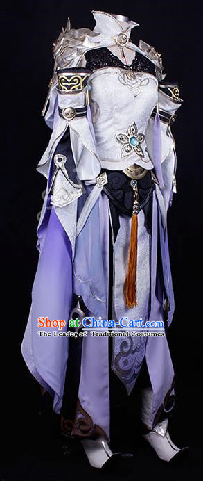 Chinese Ancient Cosplay Costumes Chinese Traditional Embroidered Clothes Ancient Chinese Cosplay Swordsman Knight Costume