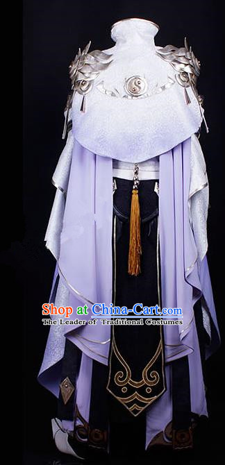 Chinese Ancient Cosplay Costumes Chinese Traditional Embroidered Clothes Ancient Chinese Cosplay Swordsman Knight Costume