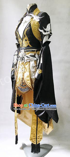 Chinese Ancient Cosplay Costumes Chinese Traditional Embroidered Clothes Ancient Chinese Cosplay Swordsman Knight Costume