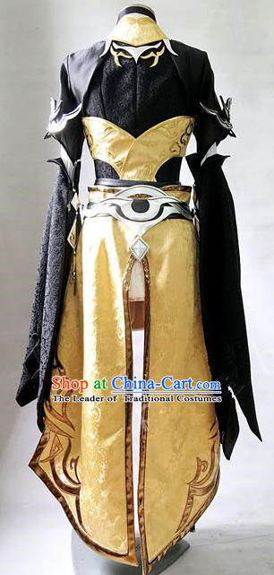 Chinese Ancient Cosplay Costumes Chinese Traditional Embroidered Clothes Ancient Chinese Cosplay Swordsman Knight Costume