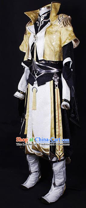 Chinese Ancient Cosplay Costumes Chinese Traditional Embroidered Clothes Ancient Chinese Cosplay Swordsman Knight Costume