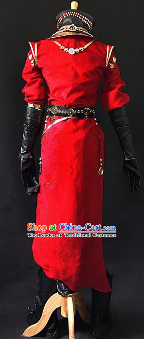 Chinese Ancient Cosplay Costumes Chinese Traditional Embroidered Clothes Ancient Chinese Cosplay Swordsman Knight Costume