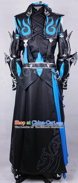 Chinese Ancient Cosplay Costumes Chinese Traditional Embroidered Clothes Ancient Chinese Cosplay Swordsman Knight Costume