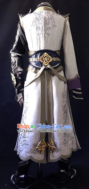 Chinese Ancient Cosplay Costumes Chinese Traditional Embroidered Clothes Ancient Chinese Cosplay Swordsman Knight Costume