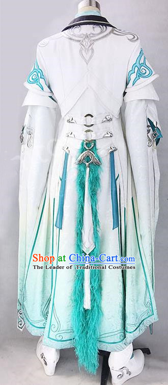 Chinese Ancient Cosplay Costumes Chinese Traditional Embroidered Clothes Ancient Chinese Cosplay Swordsman Knight Costume