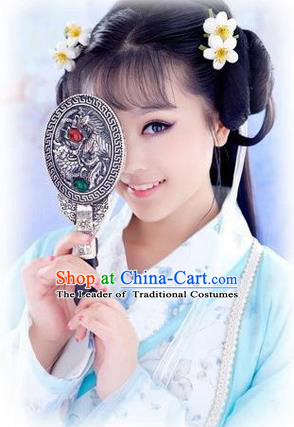 Asian Chinese Photography Props Ancient Bronze Mirror Imperial Consort Mirror for Women