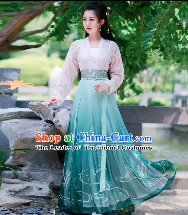 Ancient Chinese Costume Chinese Style Wedding Dress Tang Dynasty princess Clothing