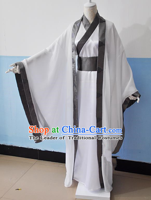 Chinese Ancient Cosplay Costumes Chinese Traditional Embroidered Clothes Ancient Chinese Cosplay Swordsman Knight Costume