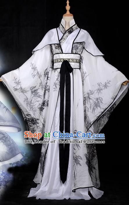 Chinese Ancient Cosplay Royal Highness Costumes, Chinese Traditional Dress Clothing Chinese Cosplay Swordsman Prince Costume for Men