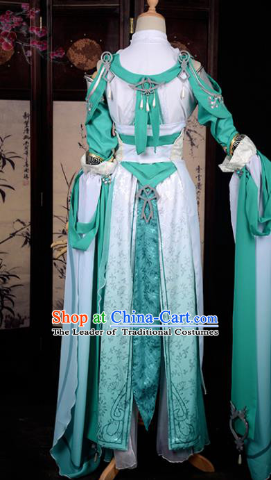 Chinese Ancient Cosplay Costumes Chinese Traditional Embroidered Clothes Ancient Chinese Cosplay Swordsman Knight Costume