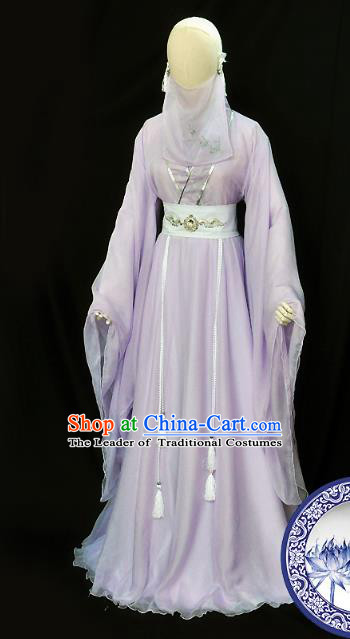 Chinese Ancient Cosplay Swordswoman Costumes, Chinese Traditional Dress Clothing Chinese Cosplay Palace Lady Costume for Women