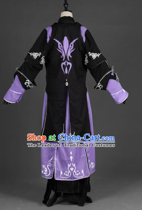 Chinese Ancient Cosplay Costumes Chinese Traditional Embroidered Clothes Ancient Chinese Cosplay Swordsman Knight Costume