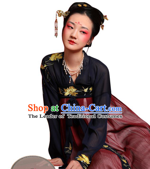 Ancient Chinese Costume Chinese Style Wedding Dress Tang Dynasty princess Clothing