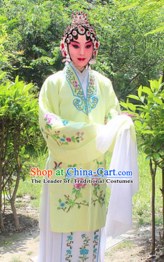 Traditional Beijing Opera Costume Ancient Chinese Young Women Dress Clothing