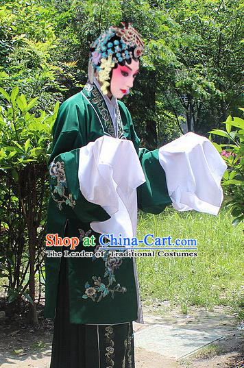 Traditional Beijing Opera Costume Ancient Chinese Young Women Dress Clothing