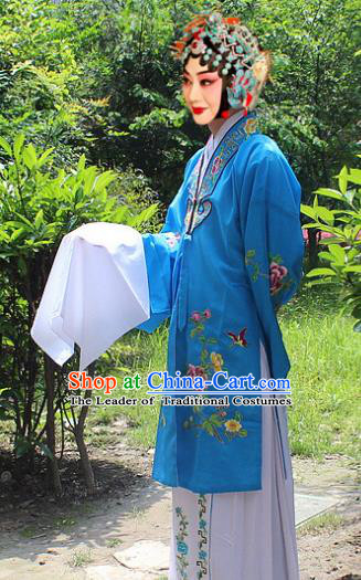 Traditional Beijing Opera Costume Ancient Chinese Young Women Dress Clothing