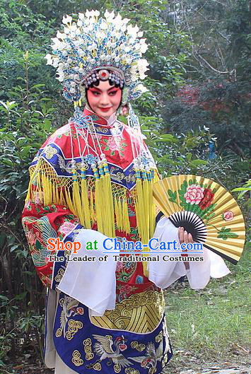 Traditional Beijing Opera Costume Ancient Chinese Young Women Dress Clothing