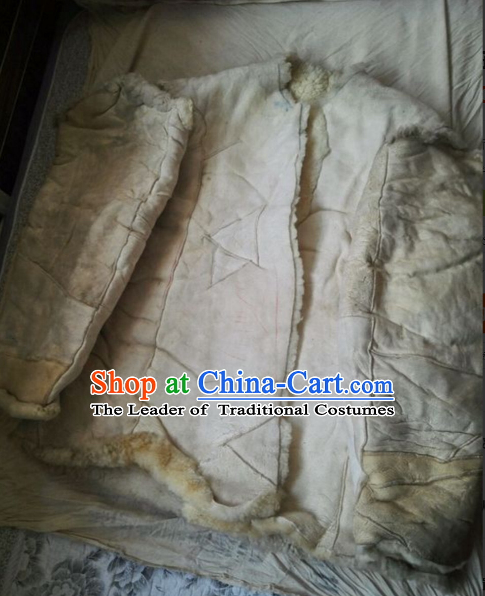 Handmade Old Style Dongbei Province Shanxi Province Farmer Sheep Wool Jacket