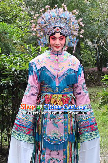 Traditional Beijing Opera Costume Ancient Chinese Young Women Dress Clothing