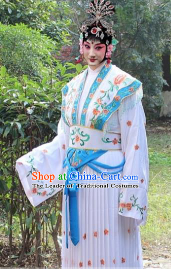 Traditional Beijing Opera Costume Ancient Chinese Young Women Dress Clothing