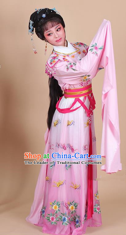 Traditional China Beijing Opera Niche Costume Gifted Scholar Embroidered Robe and Hat Ancient Chinese Peking Opera Embroidery Clothing